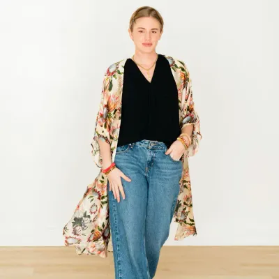 Winton &amp; Waits Protea Kimono