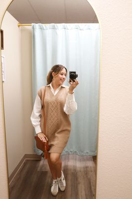 FATE Ellise  Knit Dress Shirt