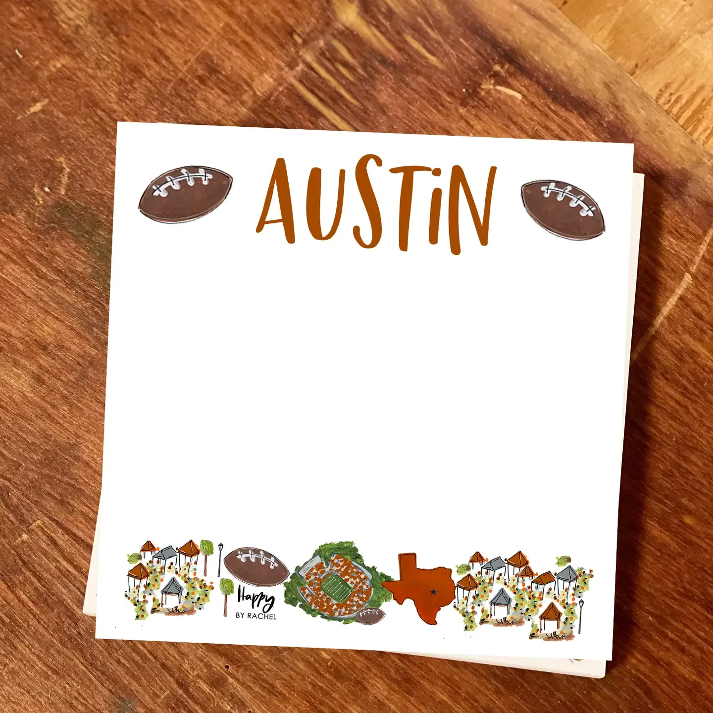 Happy By Rachel Austin Notepad