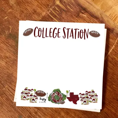 Happy By Rachel College station Notepad