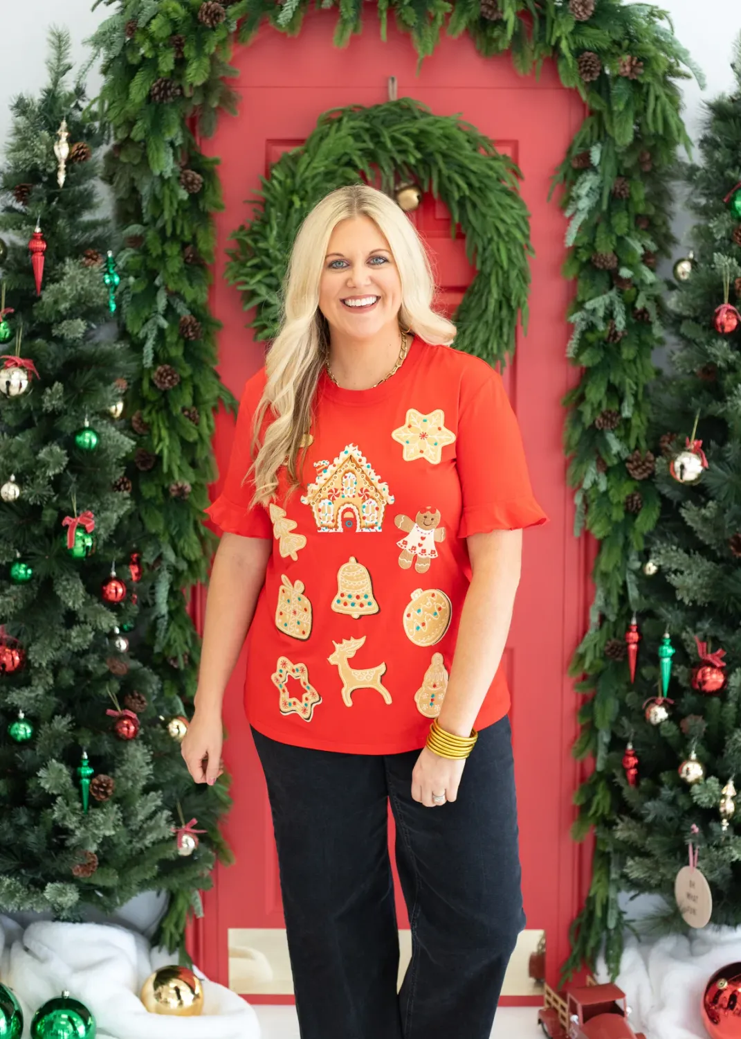 LAYERZ Cookie Embroidered Tee