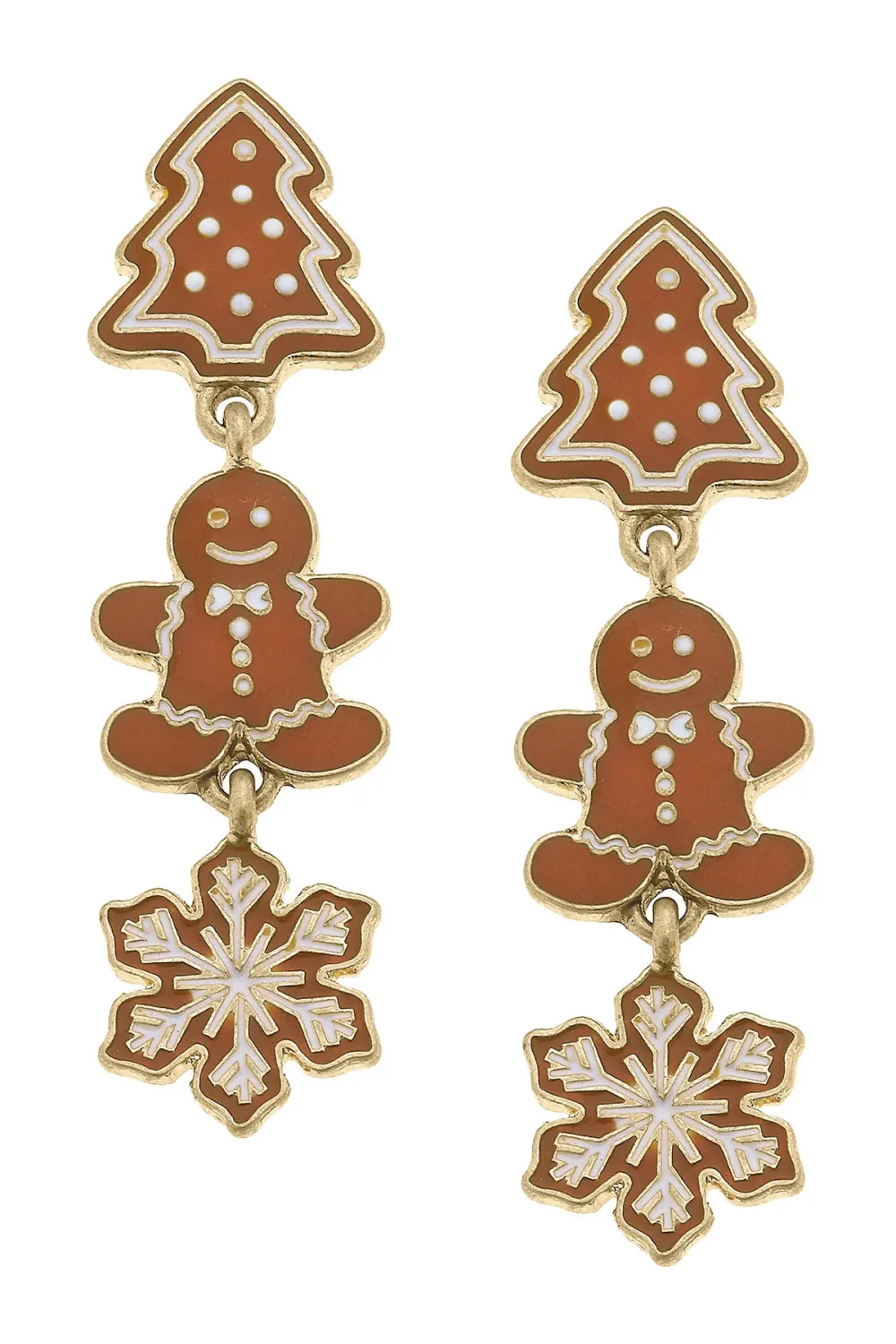 CANVAS Gingerbread Earrings