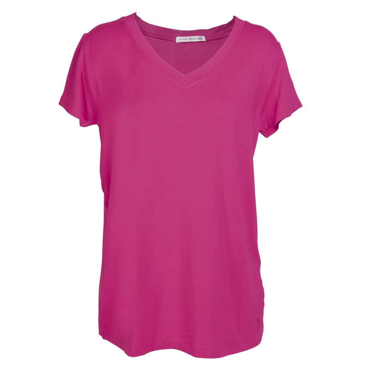 Amanda Blu V-neck Tee- Blossom