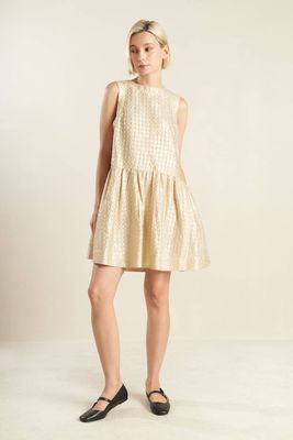 .Estelle Textured Mini Dress