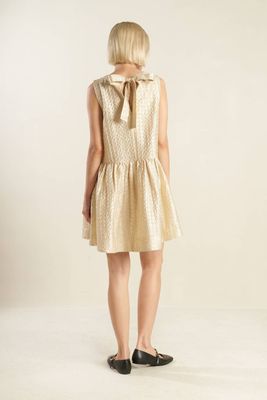 .Estelle Textured Mini Dress