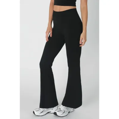 NikiBiki Black Bootcut Leggings