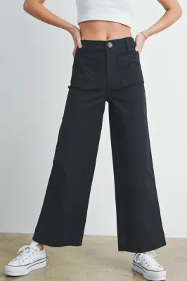Erin Black Straight Leg Pant