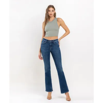 Vervet Amethyst Mid Rise Bootcut