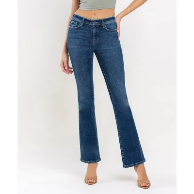 Vervet Amethyst Mid Rise Bootcut