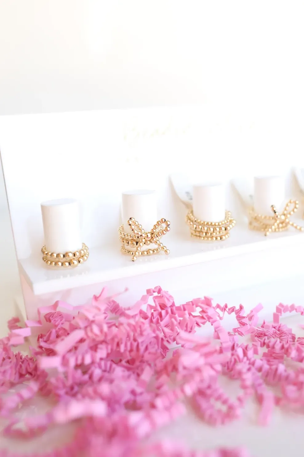 BB Gold Bow Ring 7/8