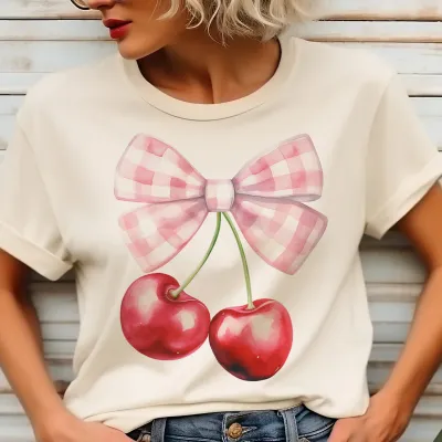 Par.tees Coquette Cherries T-shirt
