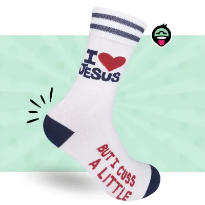 I   Love Jesus Socks