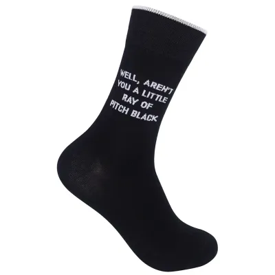 Ray Of Pitch Black Socks