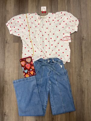 Vervet Olivia Super High Rise Wide Leg Jeans