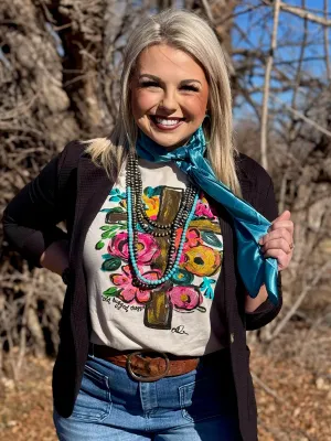 Texas True Callies Old Rugged Cross T-Shirt