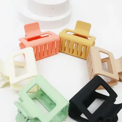 Matte Rectangle Claw Clip 
