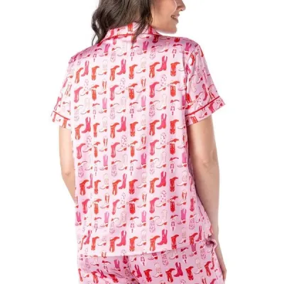 HelloMello Pajama Top Boots