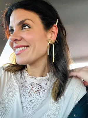 You&#39;re Like Really Pretty Bow Earrings