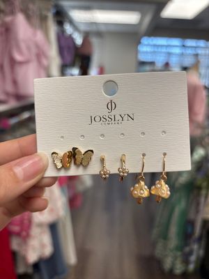 JOSSLYN Nature Earrings Trio