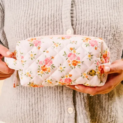 TDE Daydream Quilted Cosmetic Bag