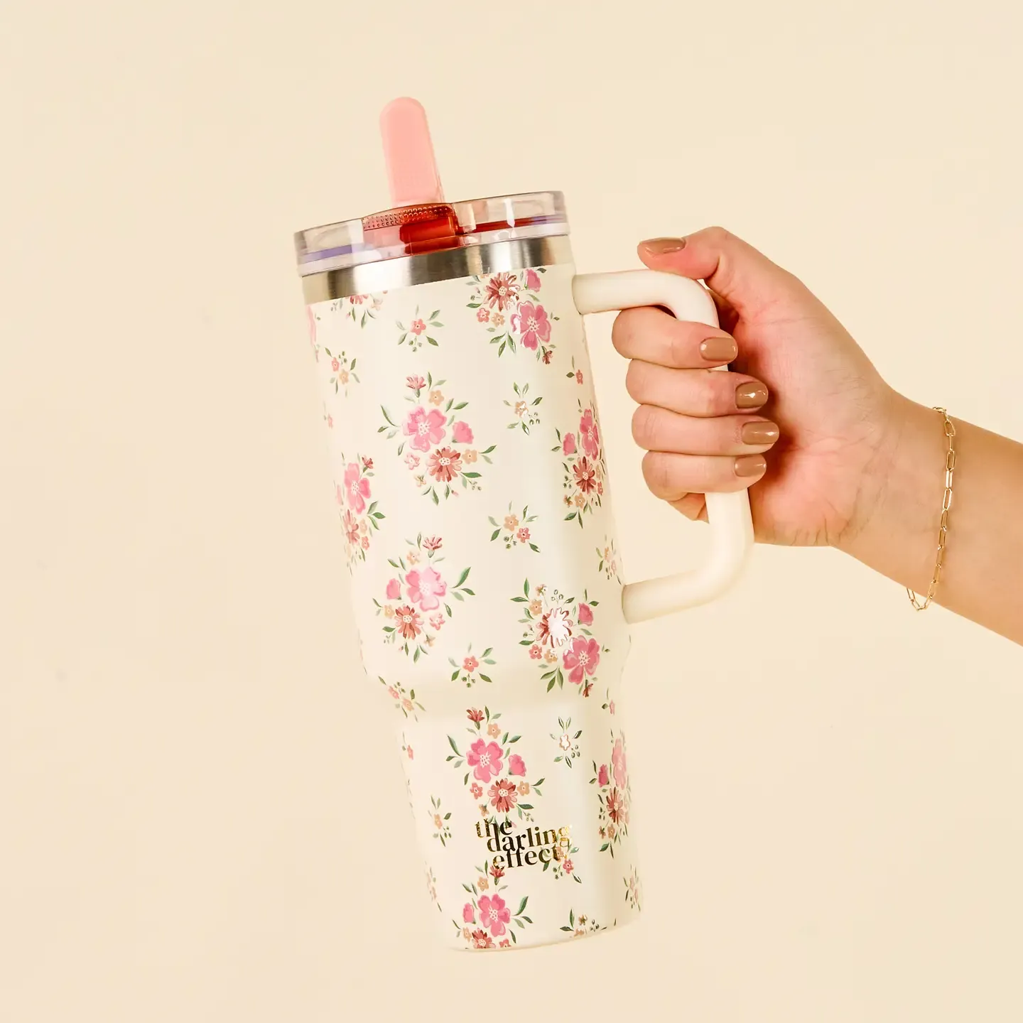  Tumbler DaydreamCream Flip straw