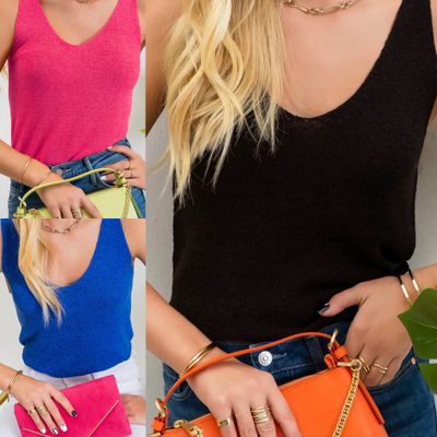B.Pepper Natalie Knit Tank Top