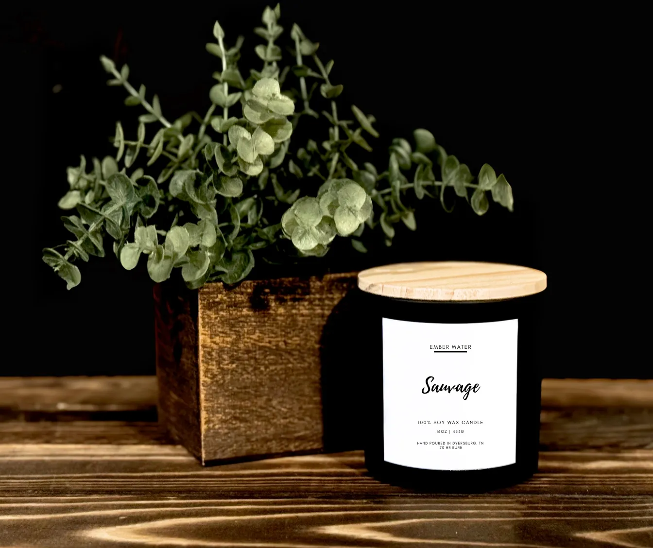 Ember Water Sauvage 16oz Candle