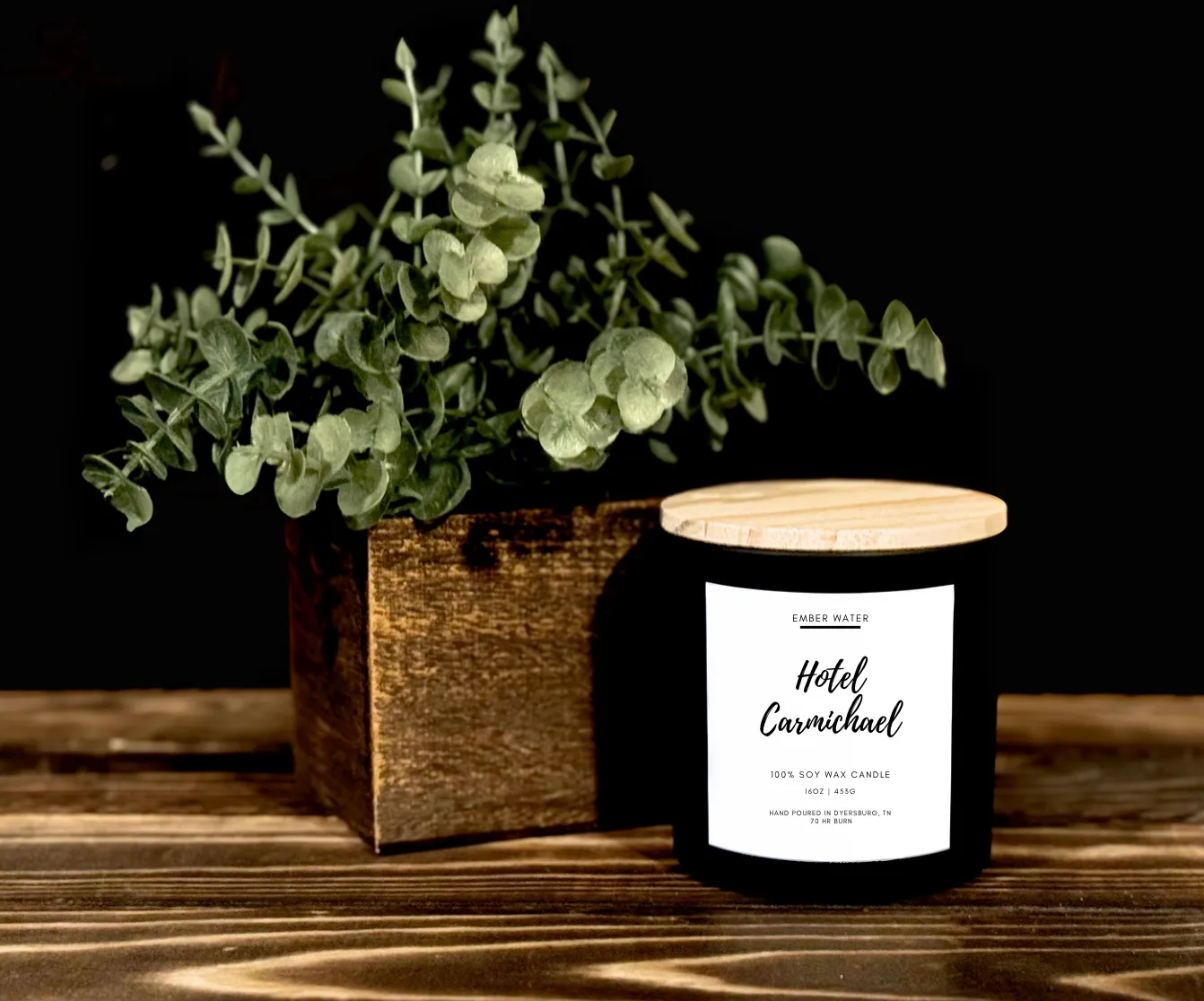 Ember Water Hotel Carmichael 16oz Candle