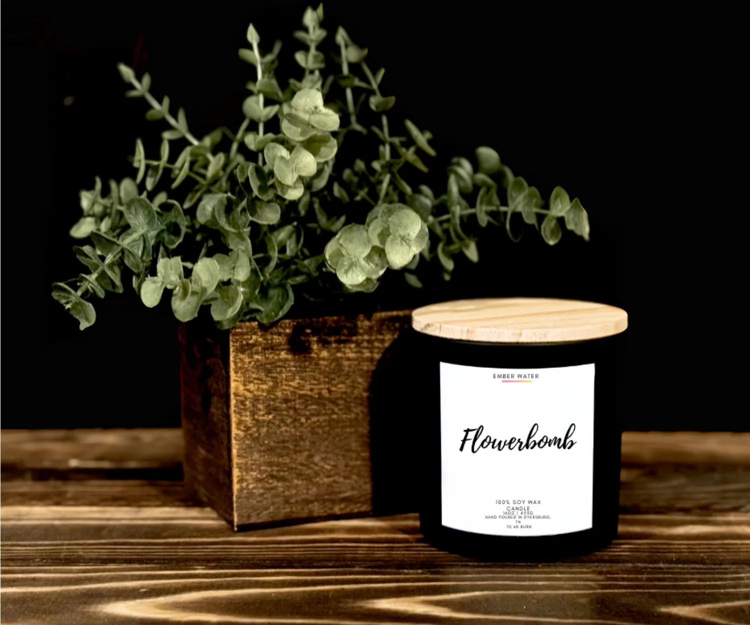 Ember Water Flowerbomb Candle