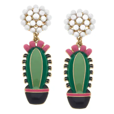 CANVAS Nashville Cactus Earrings