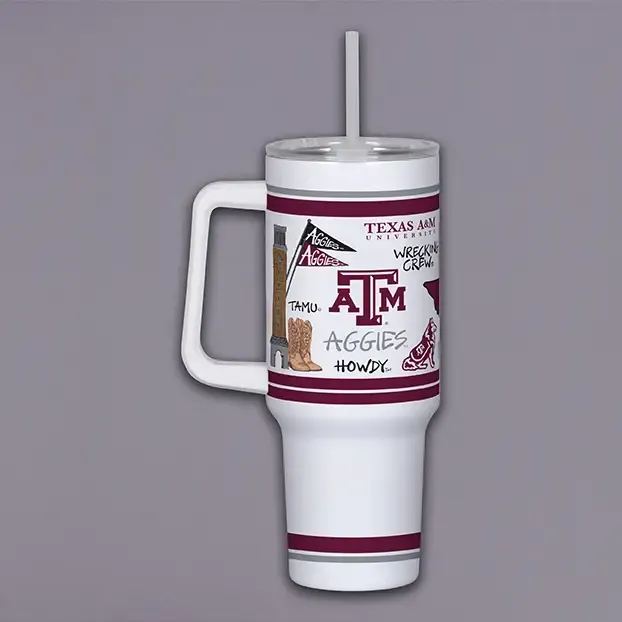 ML A&amp;M 40oz Tumbler 