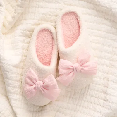DARLING EFFECT Betty Bow Slippers