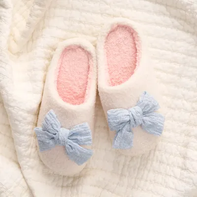 DARLING EFFECT Betty Bow Slippers