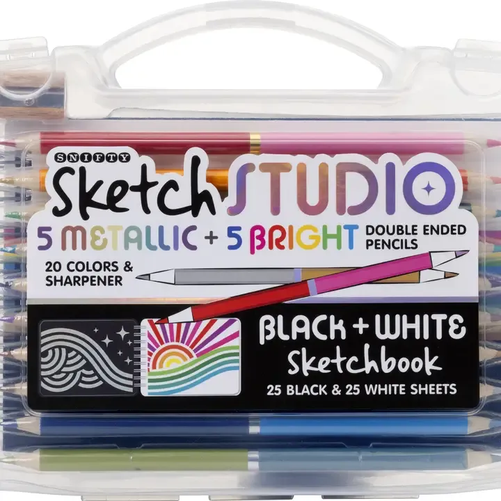 Sketch Studio B&amp;W travel set