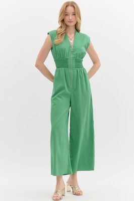 ENTRO Kiley Green Jumpsuit