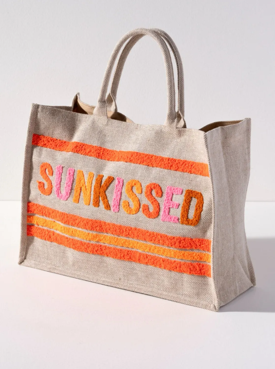 Sun Kissed Beach Bag - Natural