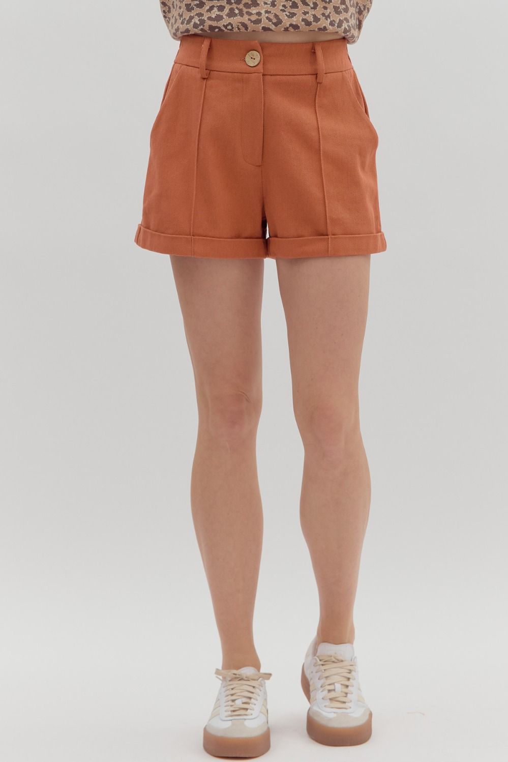 Entro Rust Tailored Shorts