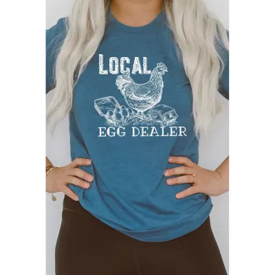 Local Egg Dealer- Heather Teal