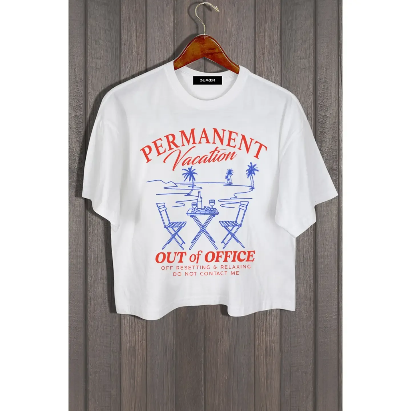Permanent Vacation Crop Tee