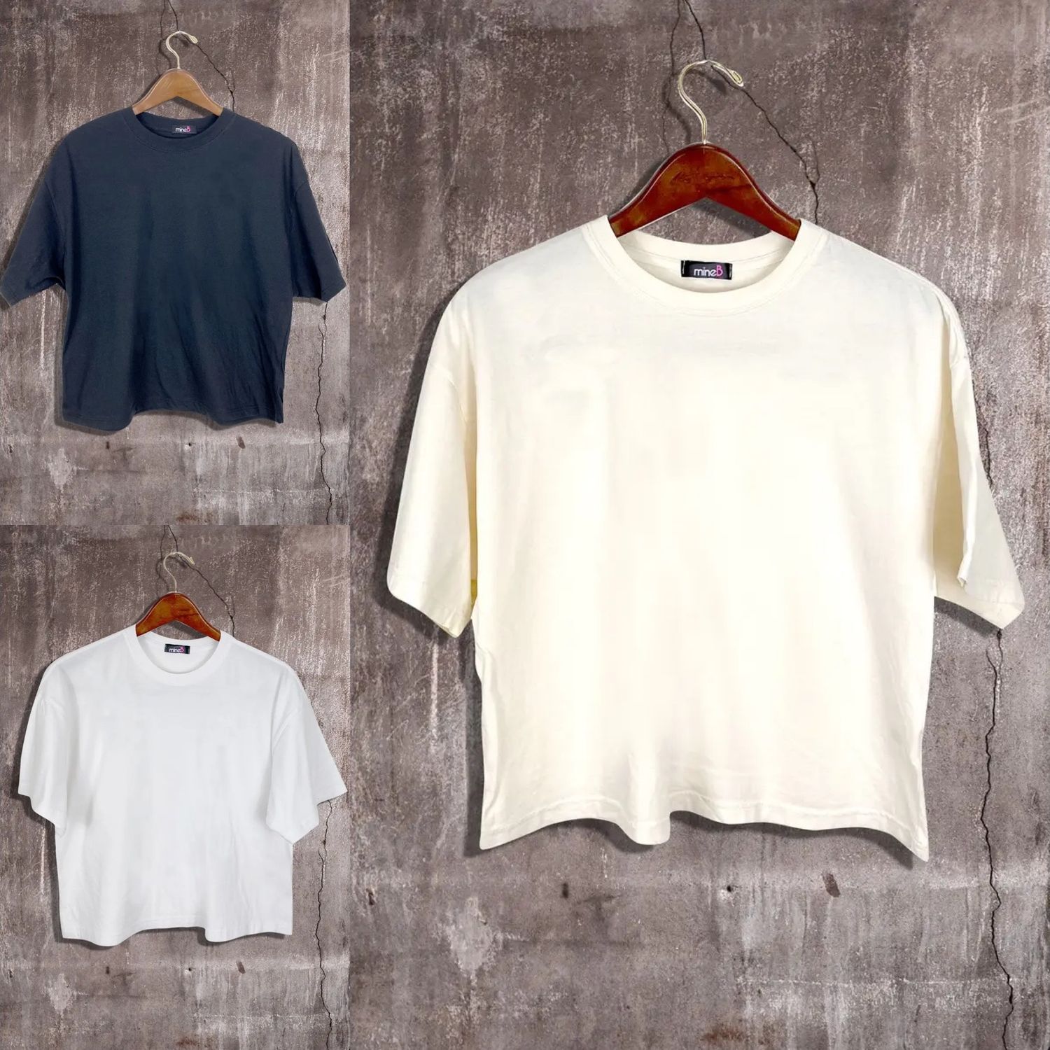 MINEB Basic Cropped Tee 