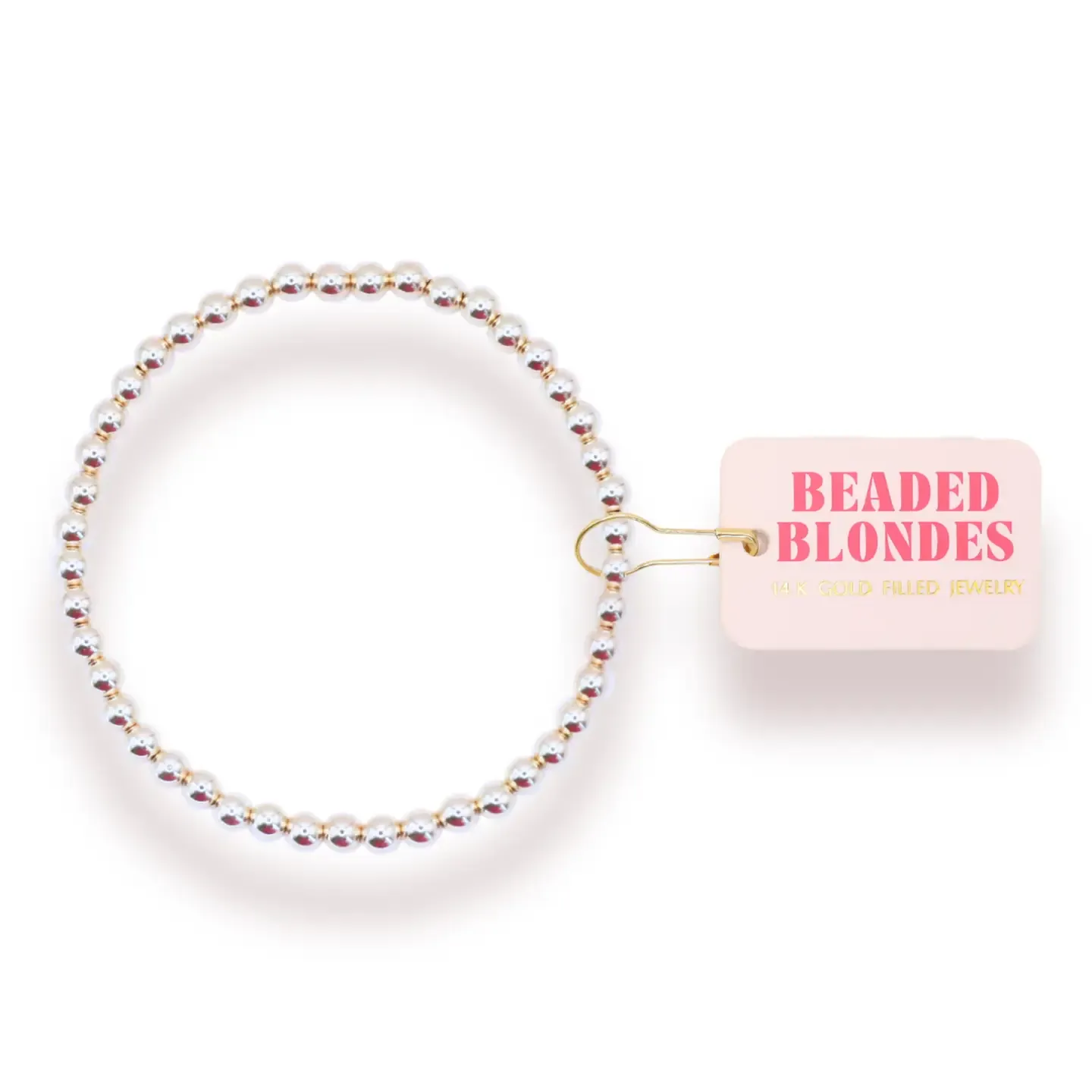 BB 4MM Silver Bracelet