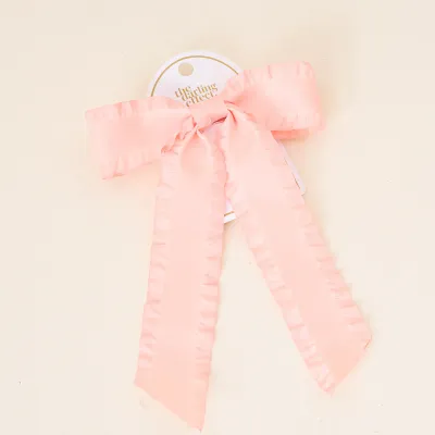 TDE Ruffle Hair Bow 