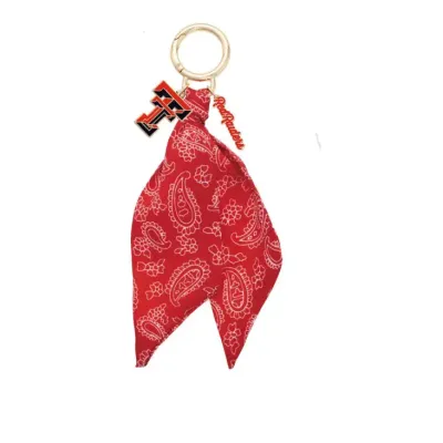 CANVAS Texas Tech Bandana Bag Charm