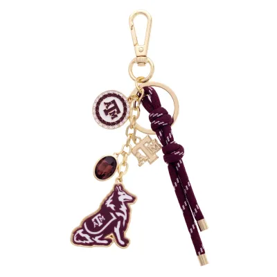 CANVAS Texas A&amp;M Cluster Bag Charm