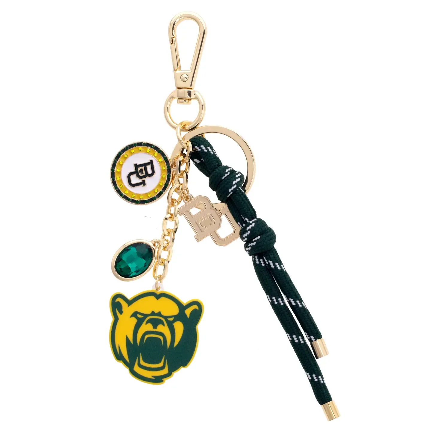 CANVAS Baylor Bears Cluster Bag Charm