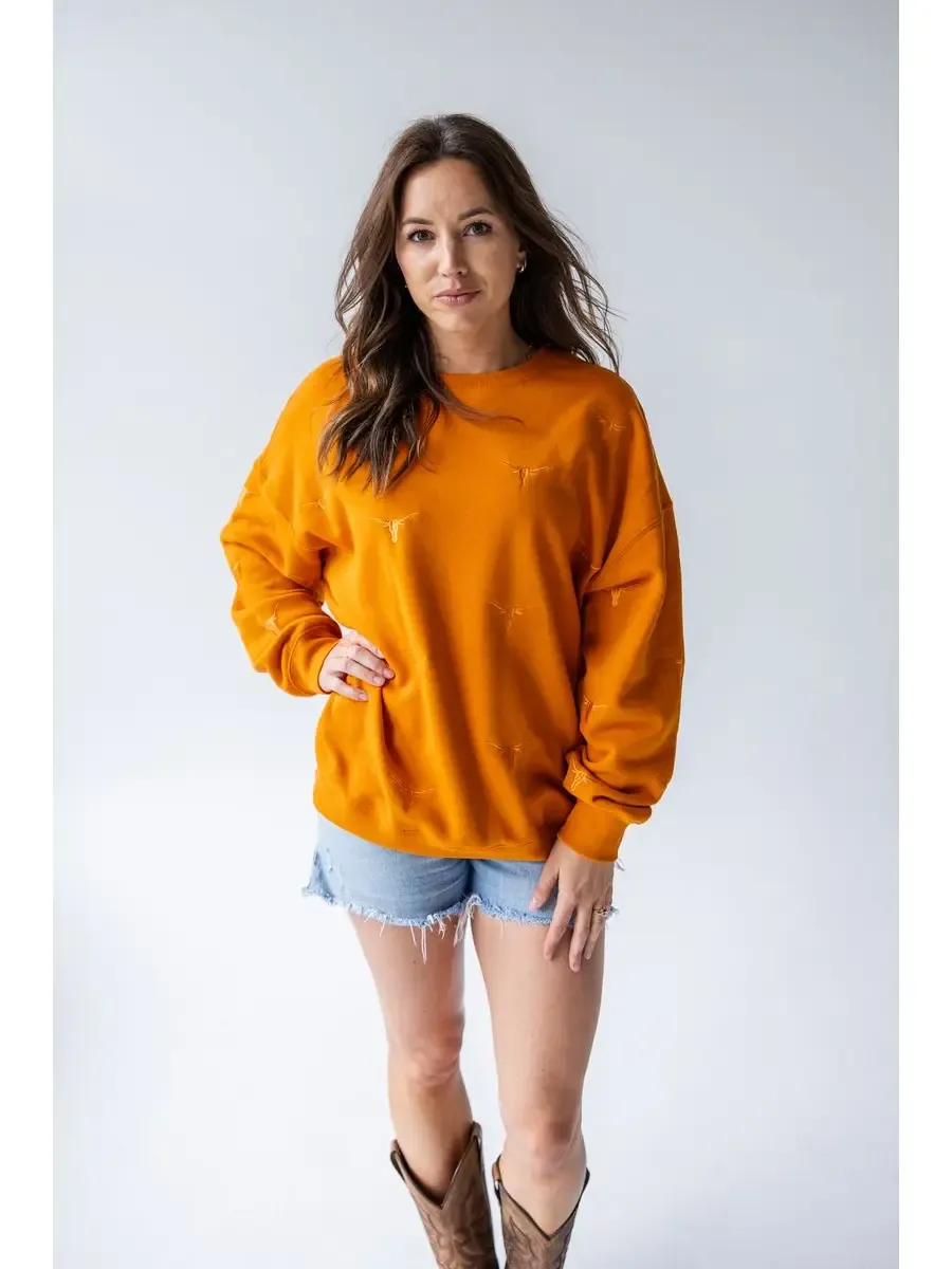GDS Longhorn Embroidered Crewneck