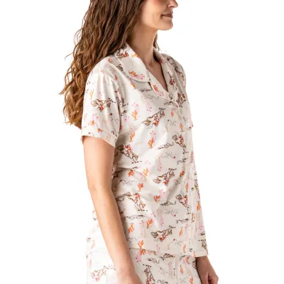 HELLO MELLO Hold Your Horses PJ Top