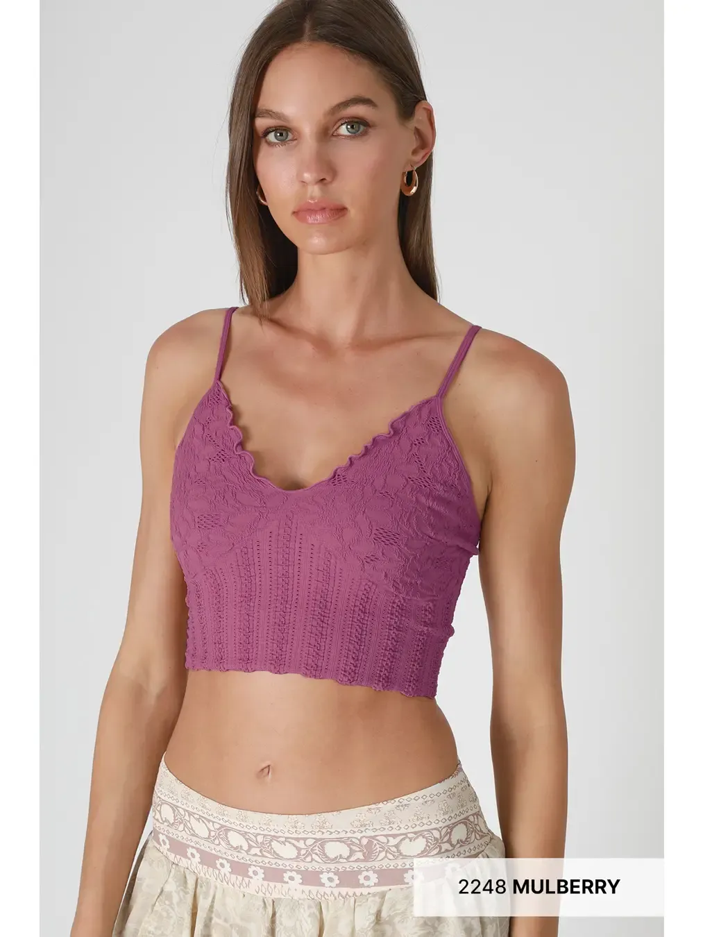 NB Lace Textured Bralette