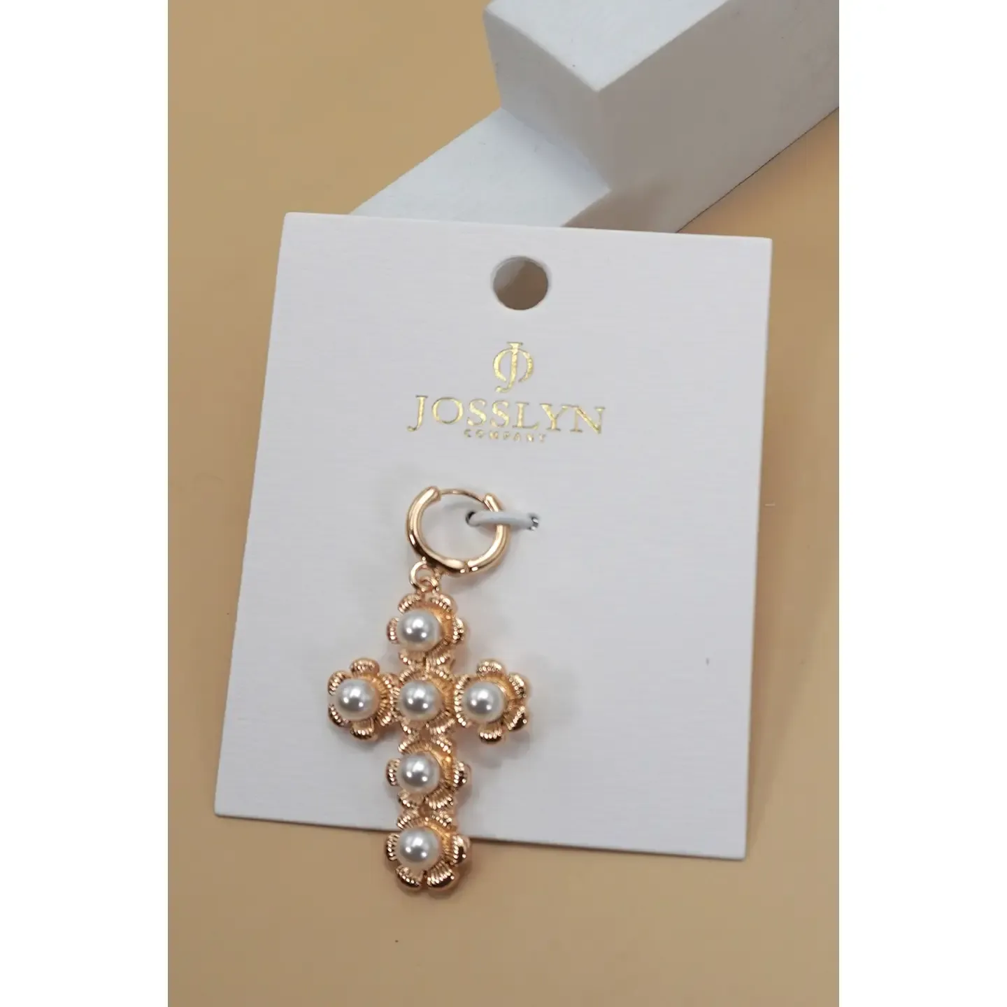 JOSSLYN Cross Necklace Charm