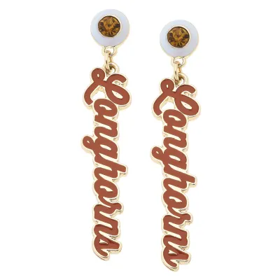 CANVAS Longhorns Autograph Earrings
